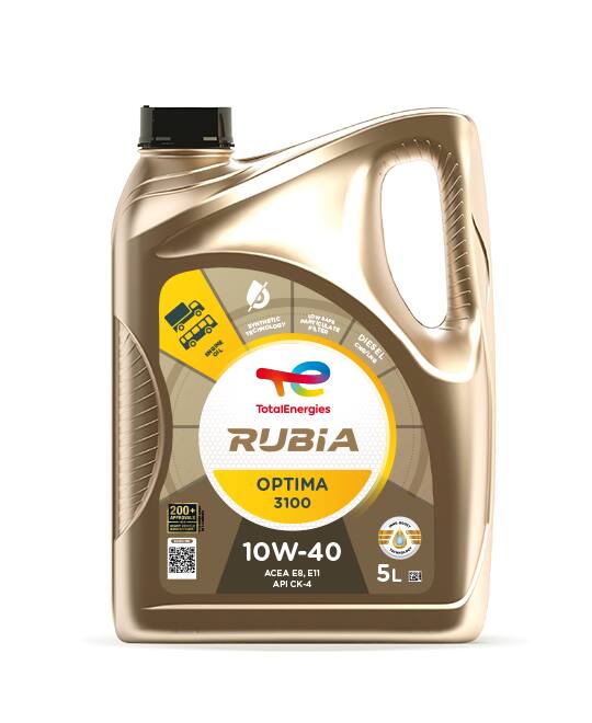 Total  RUBIA OPTIMA 3100 10W-40 3B5l (DPF)