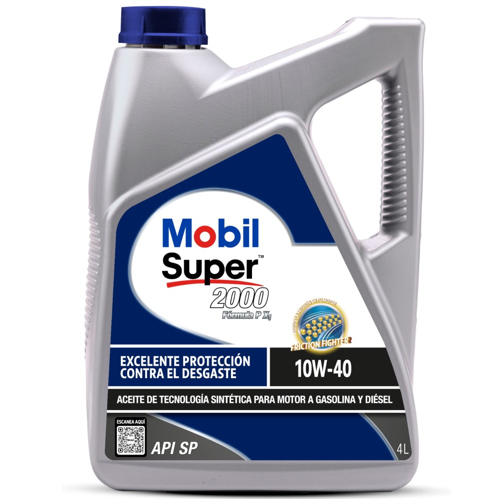 Mobil super 2000 formula p x1 10w-40 caja 4B4l