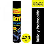 SILICONA KIT AEROSOL PARA AUTO 420 CC  (valor mas iva)